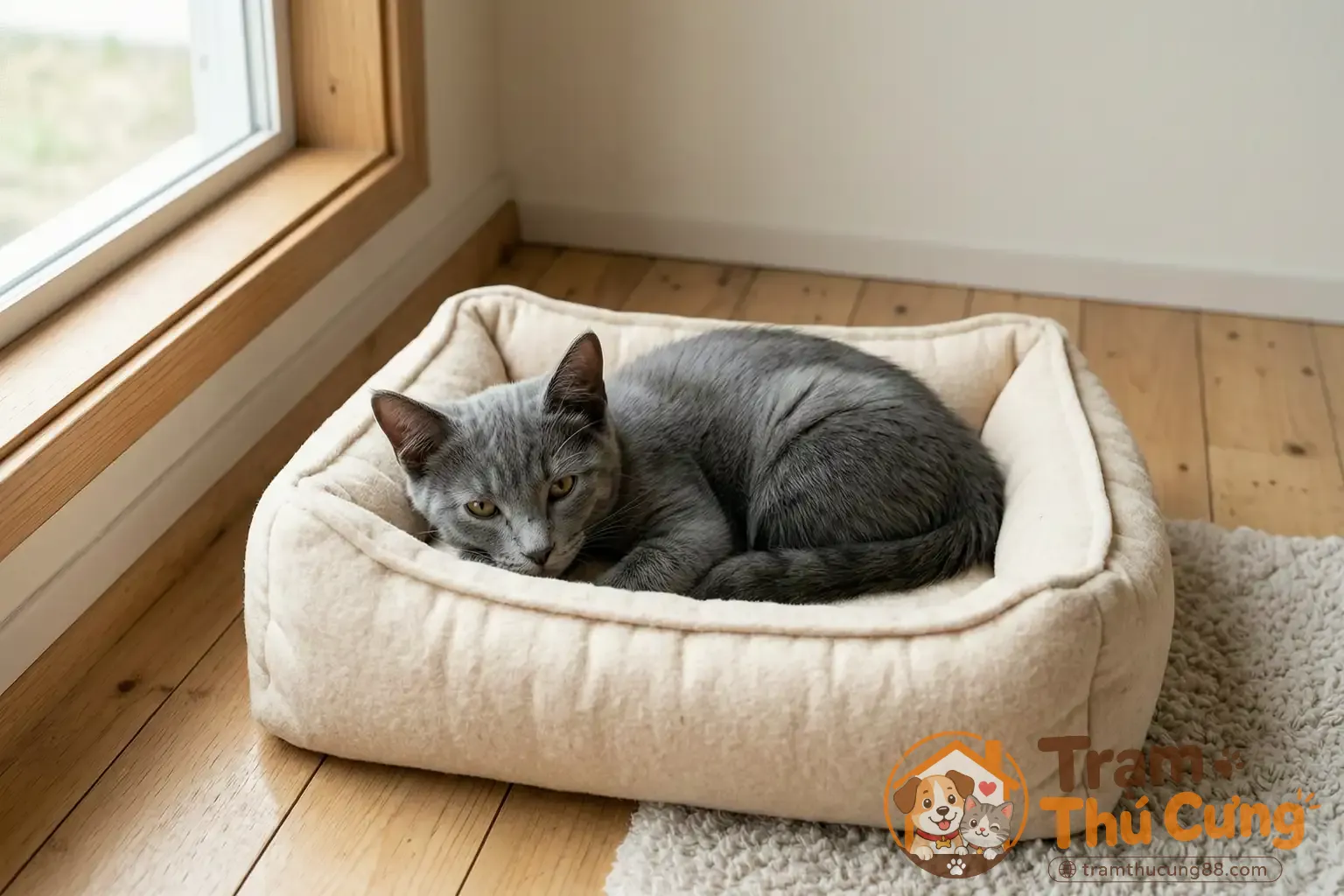 Chuẩn bị không gian an toàn trước khi đón mèo con