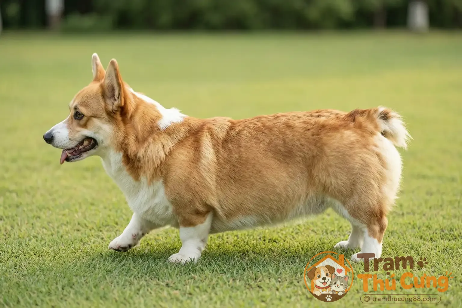 Dáng chân, chiếc đuôi và bảng màu lông đặc trưng