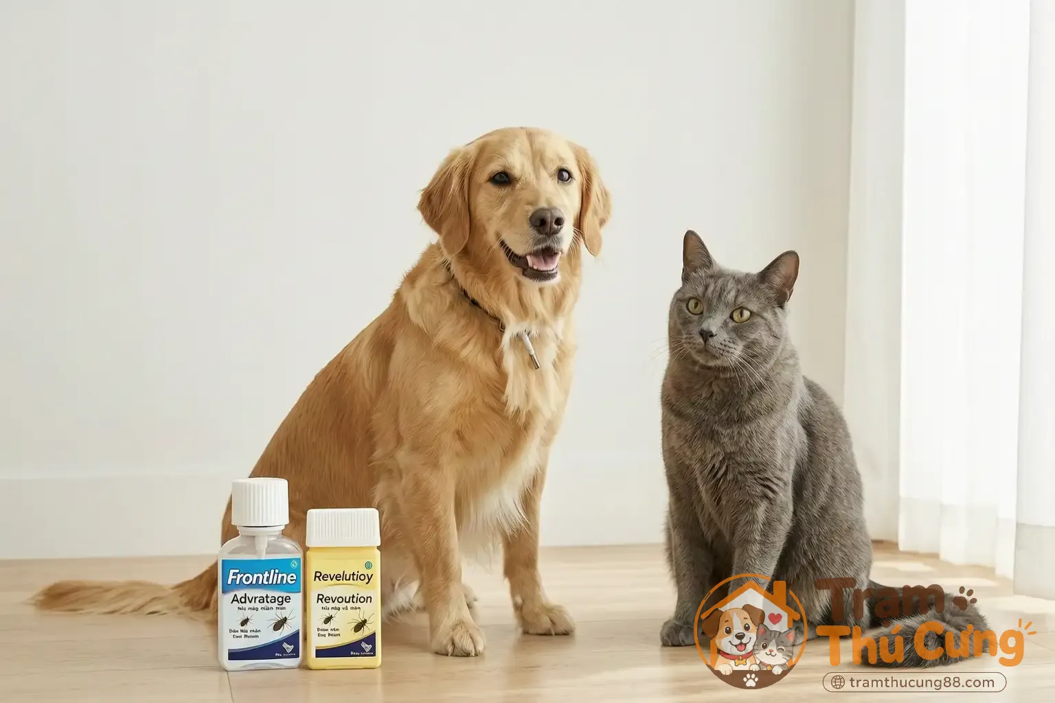 Thuốc nhỏ gáy và xịt phòng: hiệu quả nhanh, dễ kiểm soát liều lượng
